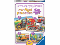 Puzzle 2-4-6-8 dílků V práci