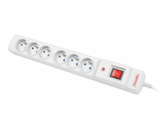 Armac Multi M6 napájacia lišta 6 zásuviek 2,5 m sivá (M6/25/SZ)