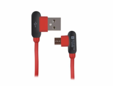 Kabel USB Natec USB-A - microUSB 1 m Czerwony (NKA-1199)