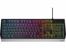 Genesis herní klávesnice RHOD 300 CZ/SK layout, 7-zónové RGB podsvícení