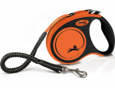 Flexi FLEXI XTREME S PÁSKA 5m ČIERNA / ORANŽOVÁ 20kg