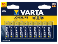 Varta Longlife AA Baterie 10ks 4008496525232
