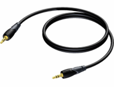 3,5mm jack samec stereo kabel - 3,5mm jack samec stereo 0,75m