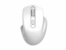 CANYON myš optická bezdrôtová MW-15PW, nastaviteľné rozlíšenie 800/1200/1600 dpi, 4 hr, USB reciever, biela perlet