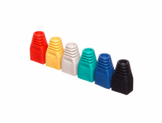NetRack osłonka na wtyk RJ45 8p mix kolorów (100 szt) (105-86)
