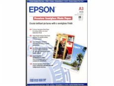 EPSON A3, Premium Semigloss Photo Paper (20 listov)