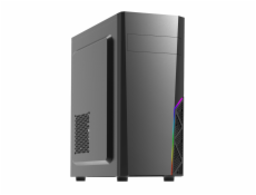 Zalman skříň T8 / middle tower / ATX / 1x120mm / 2xUSB 2.0 / USB 3.0 / RGB / černá