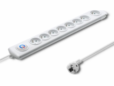 QOLTEC 50293 Surge protector 8 sockets 1.5m