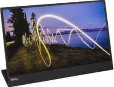 Lenovo ThinkVision M15/ 15,6  IPS/ 16:9/ 1920 x 1080 FHD/ 250cd/m2/ 1000:1 / 6ms/ USB-C/ černý