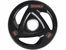 Rubberized Olympic plate 5 kg HMS TOX05