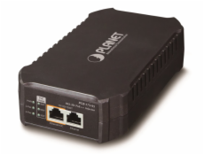 PLANET POE-175-95 network splitter Black Power over Ethernet (PoE)