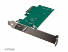 AKASA síťová karta USB 3.2 HOST card, 20Gbps USB 3.2 Gen 2x2 Internal 20-pin Connector to PCIe Host Card