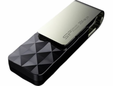 Silicon Power Blaze B30 USB flash drive 256 GB USB Type-A 3.2 Gen 1 (3.1 Gen 1) Black Silver PAMSLPFLD0053