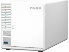 NAP TS-364-4G (4core 2,9GHz, 4GB RAM, 3x SATA, 2x M.2 NVMe sloty, 3x USB, 1x 2,5GbE, 1x HDMI 1.4b)