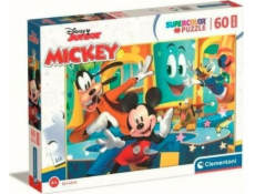 Puzzle 60 dielikov Maxi Super Color Mickey
