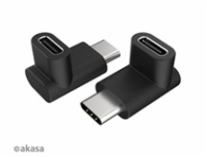 AKASA adaptér USB3.1 Gen2 Type-C na Type-C, 2ks v balení