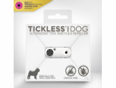 Tickless Mini dog čierna Nabíjací ultrazvukový odpudzovač kliešťov a bĺch