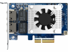 QNAP QXG-10G2TB - dvouportová rozšiřující 10GbE karta (Aquantia AQC113C) pro PC i QNAP NAS