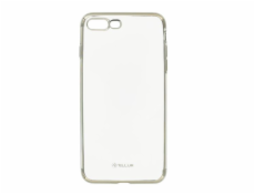 Tellur Cover Silicone Electroplated for iPhone 8 Plus silver
