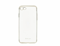 Tellur Cover Silicone Electroplated for iPhone 8 strieborný
