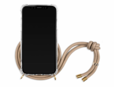 Lookabe Necklace iPhone Xs gold nude loo008