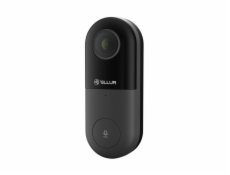 Tellur Video DoorBell WiFi, 1080P, PIR, Wired, Black