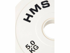Olympic Bumper Plates 2x5kg White HMS CBRS50