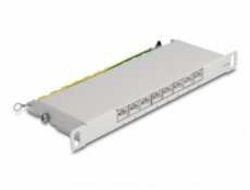  10  Patchpanel 8 Port Cat.6A 