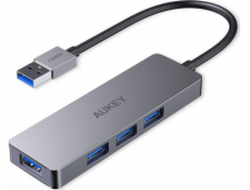 USB HUB Aukey AUKEY CB-H36 hliníkový HUB USB-A | Ultra Slim | 4v1 | 4xUSB 3.0 | 5 Gbps