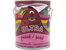 UltraSandSand 900g plechovka 4 velké formičky 2 nástroje růžové Muffiny