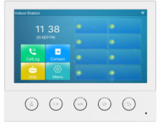 Fanvil i53W SIP vnitřní dotyková stanice, 7  dotyk. displ., 5 x konfig. tlačítka, 6SIP, WiFi