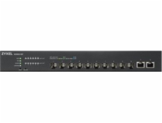 Zyxel XS1930-12F, 10-port 10G Smart Managed Fiber Switch, 2 Multi-Gigabit Ports