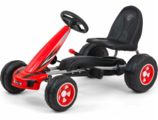 Detská šliapací motokára Go-kart Milly Mally Viper červená