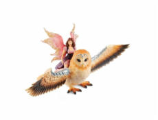Schleich bayala            70789 Fairy in Flight on Glam-Owl