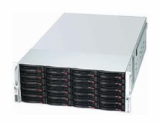 SUPERMICRO 4U JBOD Storage, 44x 3,5  HS HDD (24 front + 20 rear) Expander SAS3 (12Gb/s) 2x1200W (Tit.)