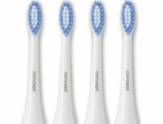  CONCEPT Náhradná hlavica k zubným kefkám PERFECT SMILE ZK40xx, Soft Clean, white, 4 ks ZK0002