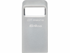 Kingston 64GB DataTraveler Micro 200MB/s Metal USB 3.2 Gen 1