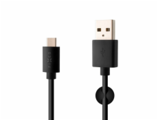 Fixed 2m USB-C kabel, černý FIXD-UC2M-BK