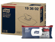 Vlhčené ubrousky Tork Premium na dezinfekci povrchů - 60 ks