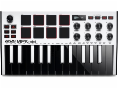 Akai MPK MINI MK3 WHITE - USB ovládacia klávesnica