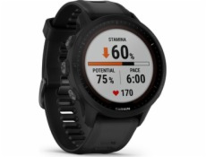 Garmin GPS sportovní hodinky Forerunner 955 PRO Solar, Black