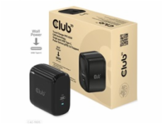 Club3D cestovná nabíjačka PPS 65W GAN technológia, USB Type-C, Power Delivery (PD) 3.0 Support