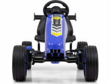 Detská šliapací motokára Go-kart Milly Mally Rocket modrá