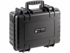B&W Outdoor Case Type 4000 cierna s penovou hmotou