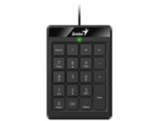 GENIUS numerická klávesnice NumPad 110/ Drátová/ USB/ slim design/ černá