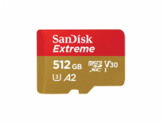 Karta pamięci Extreme microSDXC 512GB 190/130 MB/s A2 V30 U3 