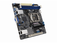 ASUS P12R-I/LGA-1200, C252,MiniITX,2DIMM, 1*PCIe x1slot, 6*SATA ports, 2*M2, 2 x Intel® I210AT + 1 x Mgmt LAN, ASMB10