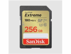 SanDisk SDXC karta 256GB Extreme (190 MB/s Class 10, UHS-I U3 V30)