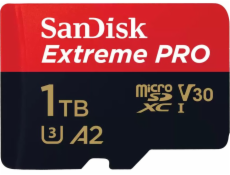 SanDisk microSDXC 1TB Extreme Pro A2 C10 V30 UHS-I U3