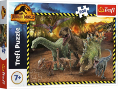 Puzzle 200 dílků Svatí dinosauři z Jurského parku